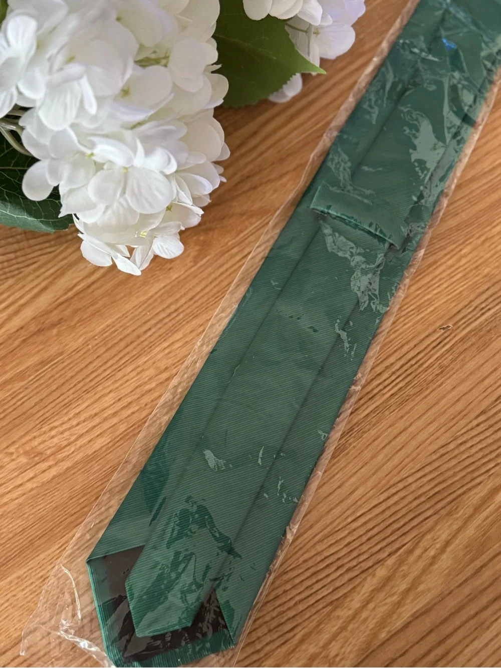 Solid Emerald Green Men's Tie - Unbranded
